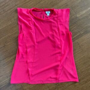 hot pink blouse